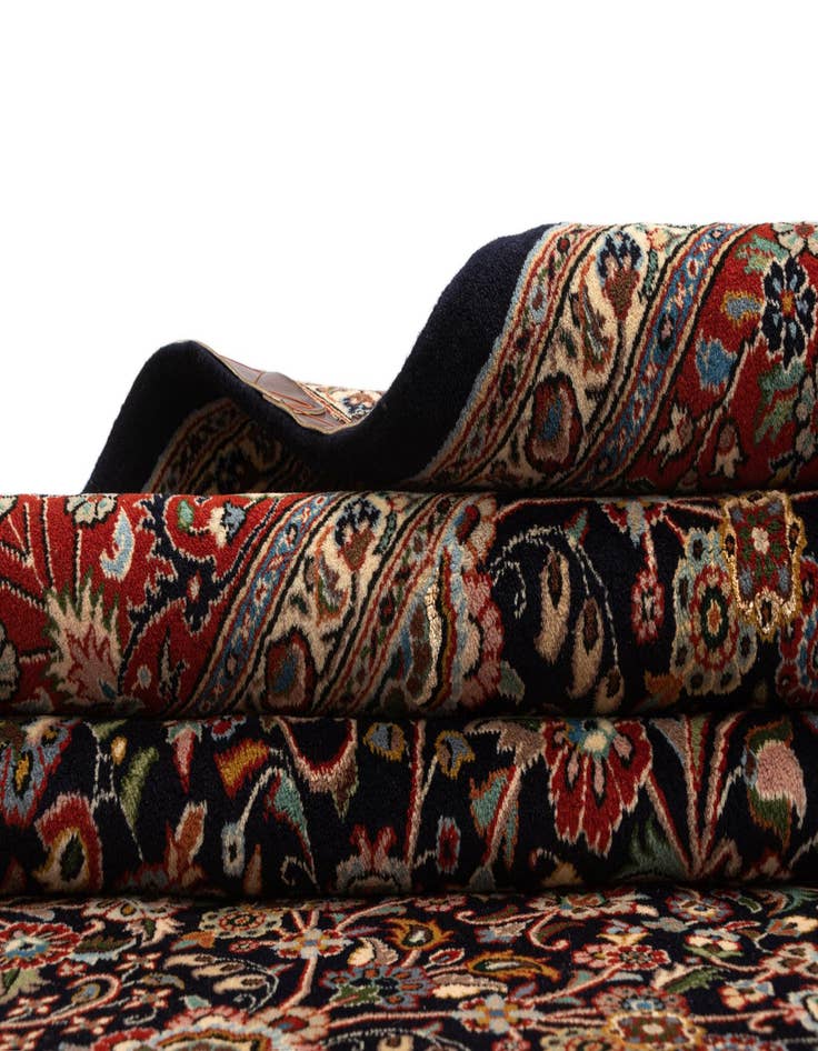 Detail image of  6' 7 x 9' 6 Mashad Wool Rug