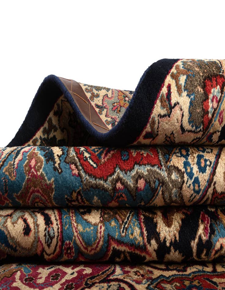 Detail image of  9' 8 x 12' 11 Mashad Wool Rug