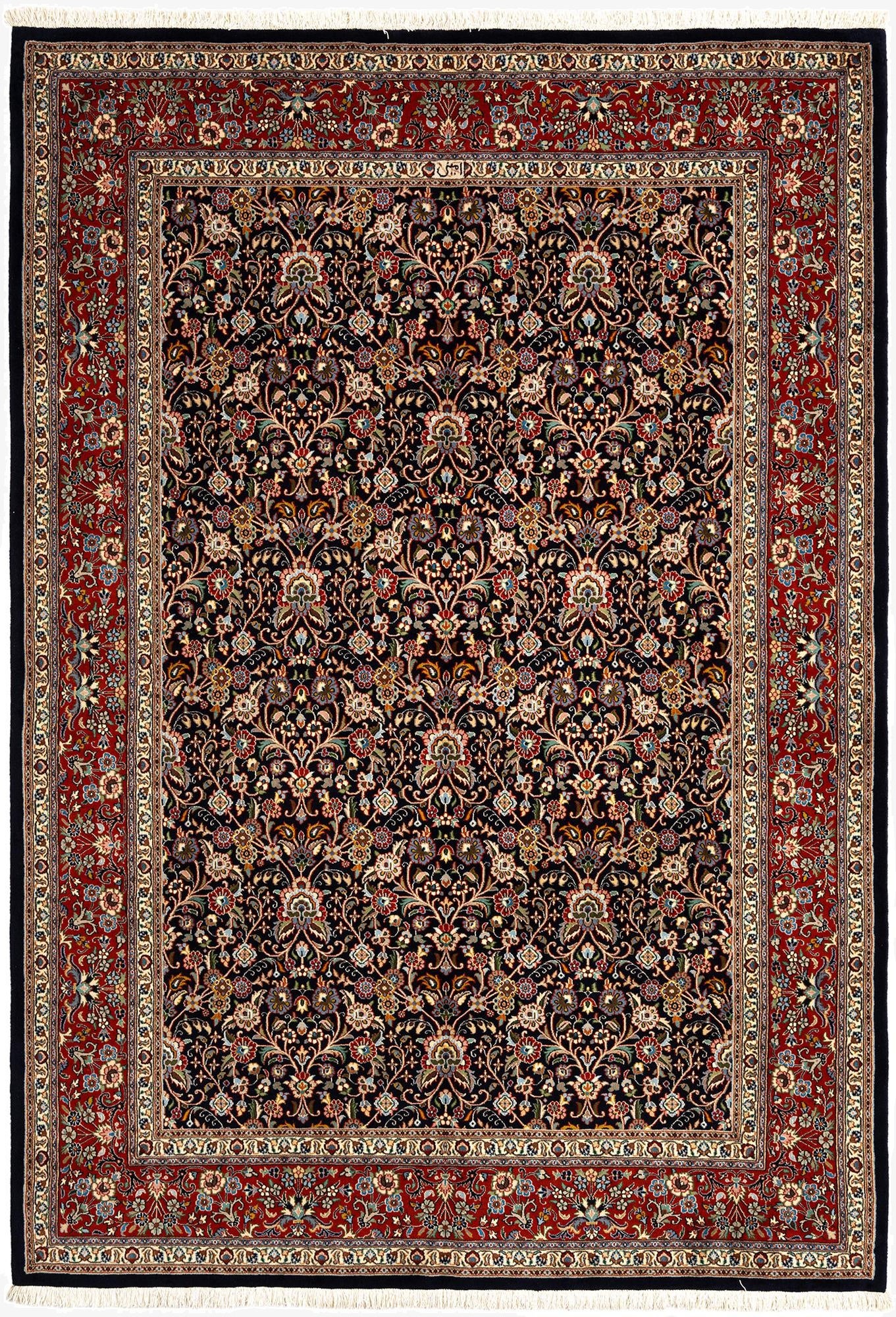  6' 7 x 9' 6 Mashad Wool Rug