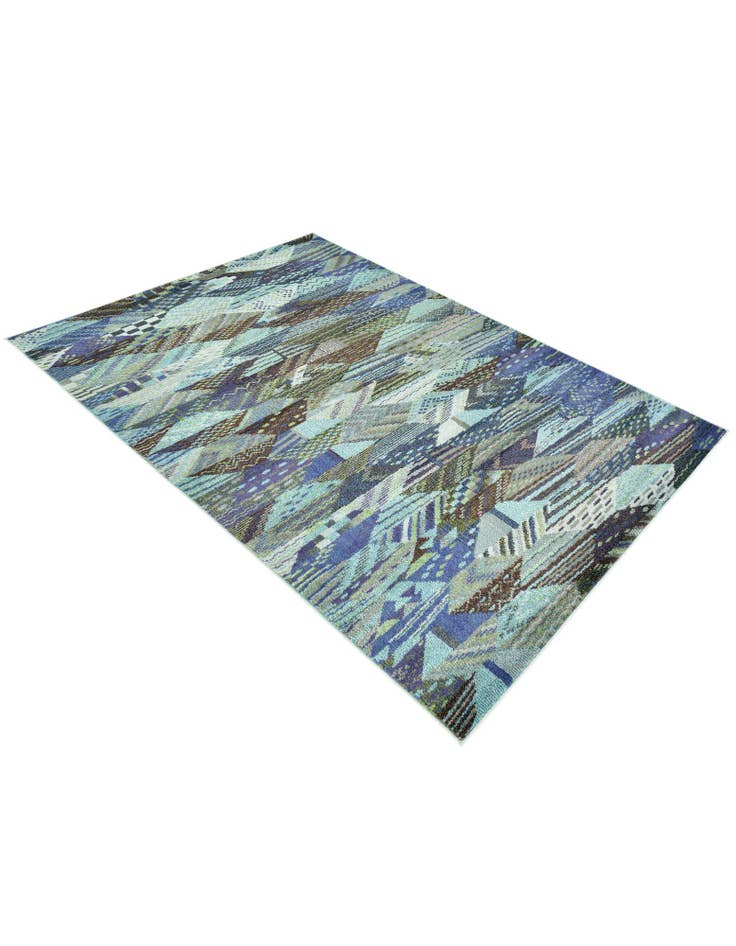 Detail image of  5' x 8'  Washable Mesa Rug