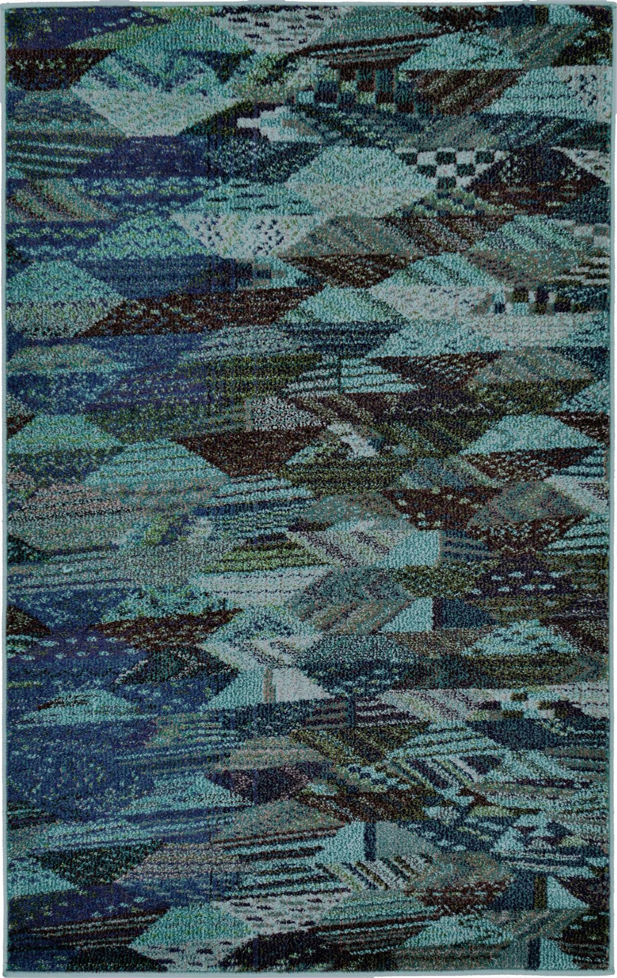  3' 3 x 5' 3  Washable Mesa Rug