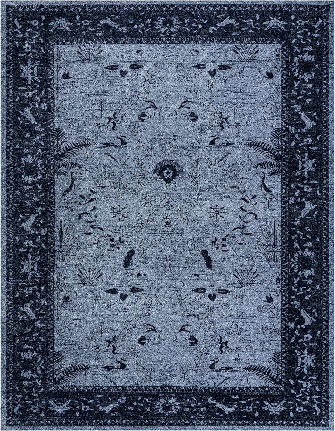 Blue 10' 6 x 16' 5 Miranda Rug | Rugs.com
