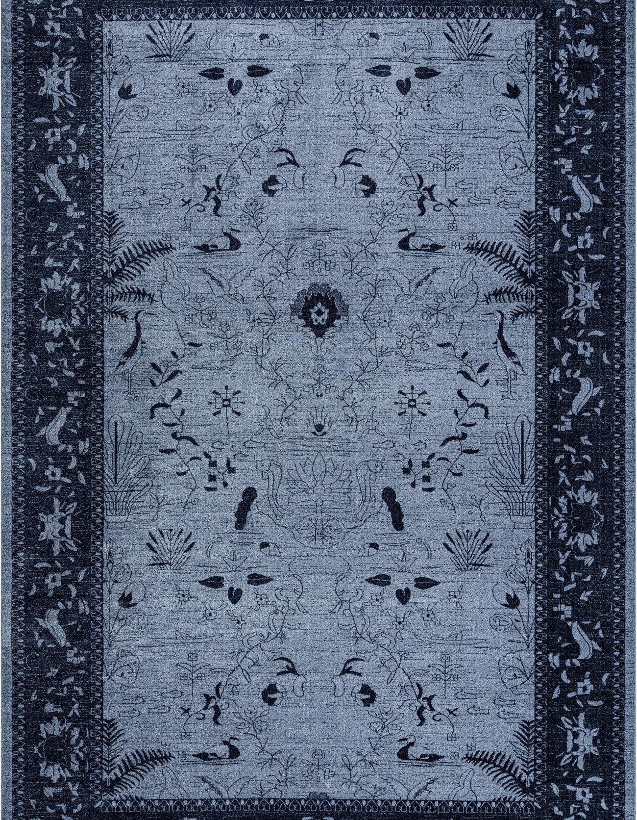 Blue 10' 6 x 16' 5 Miranda Rug | Rugs.com