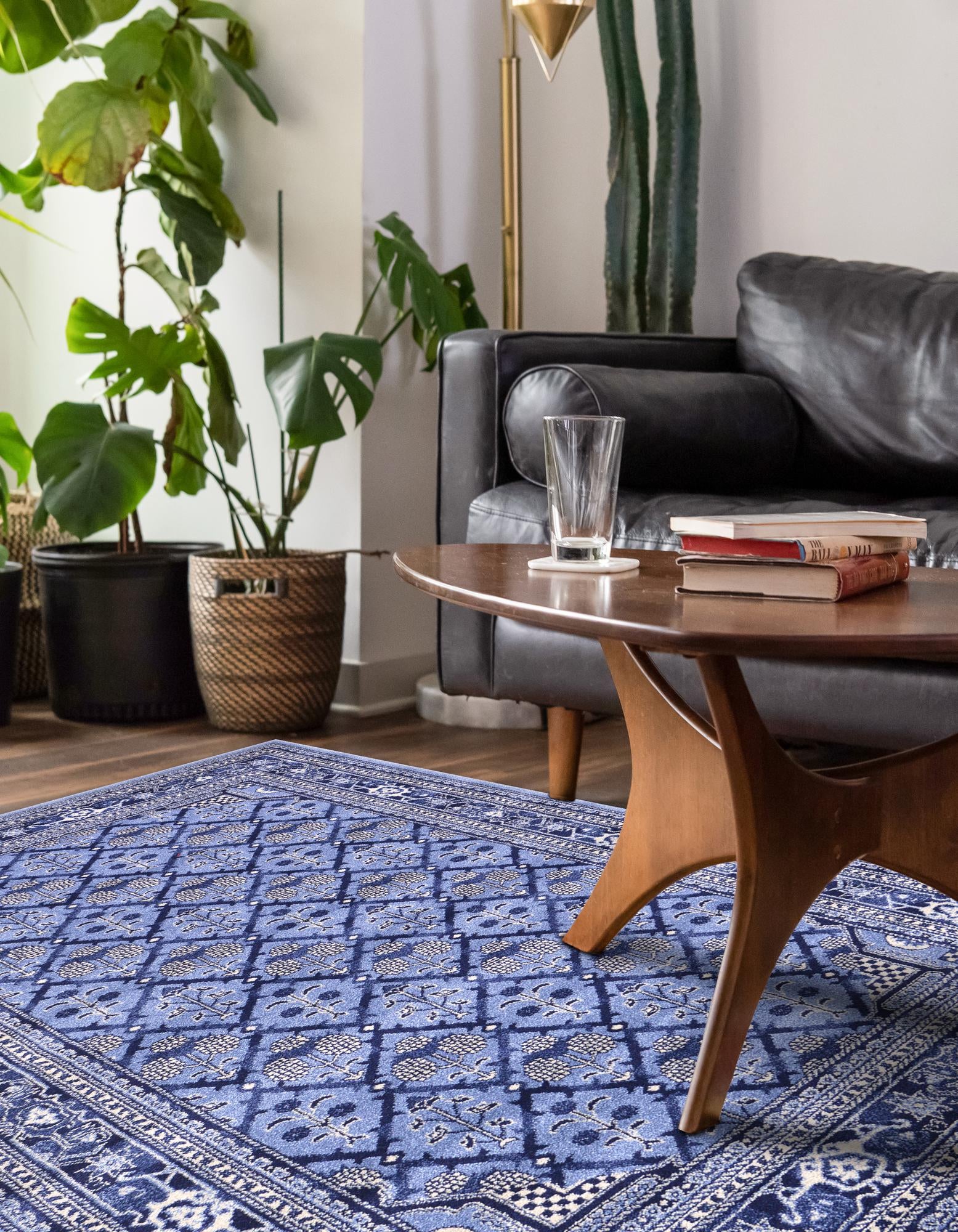 Blue 7' 10 x 10' Miranda Rug | Rugs.com