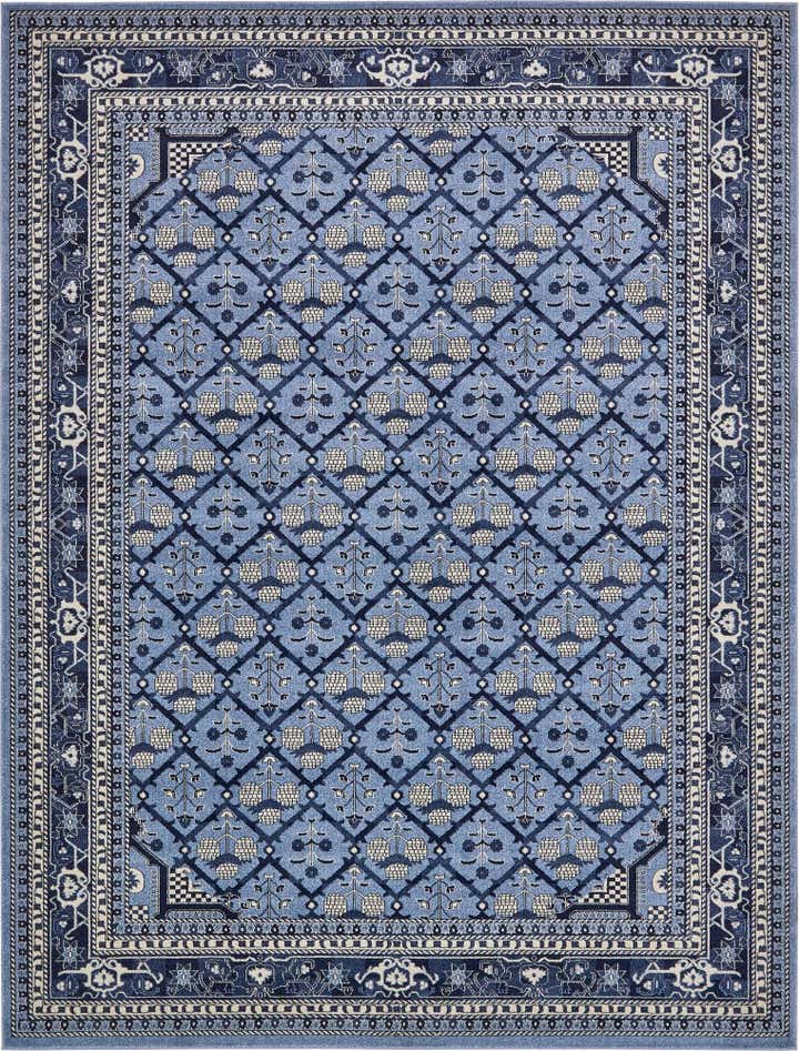 Blue 9' 10 x 13' Miranda Rug | Rugs.com
