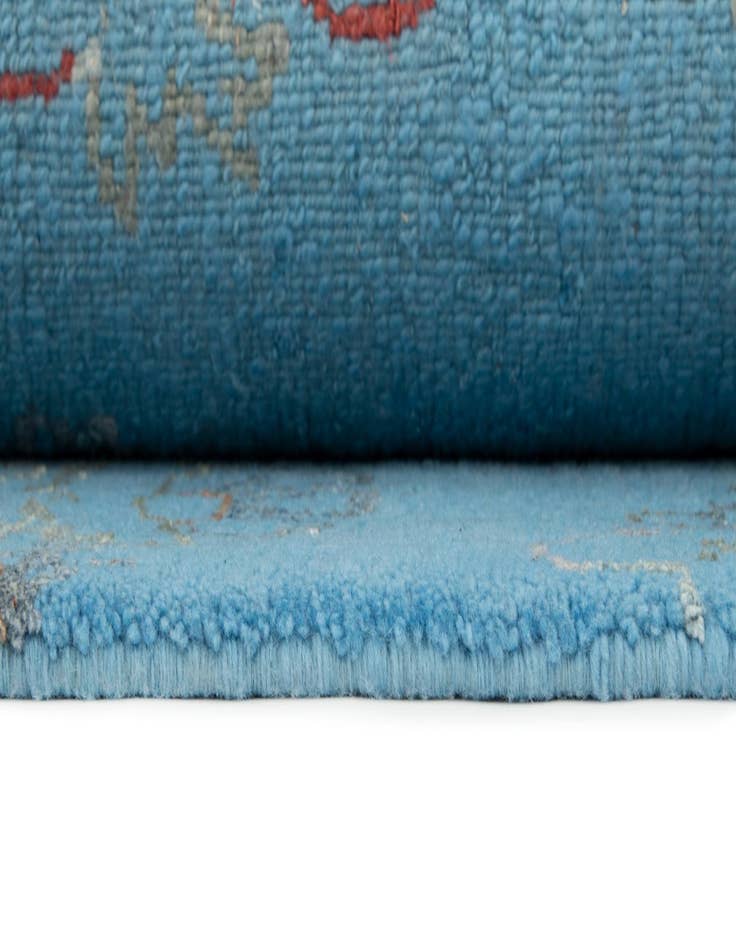 Detail image of  7' 5 x 9' 9  Hand Knotted Modern Nehmo Rug