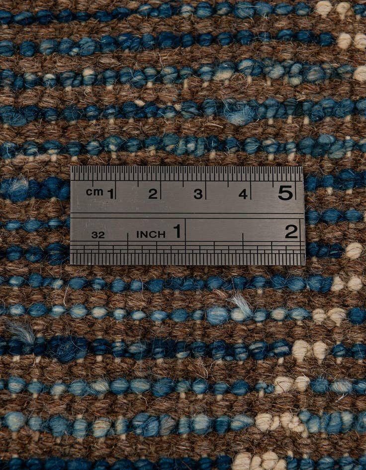 Detail image of  5' 6 x 7' 5  Hand Knotted Moroccan Wool Rug