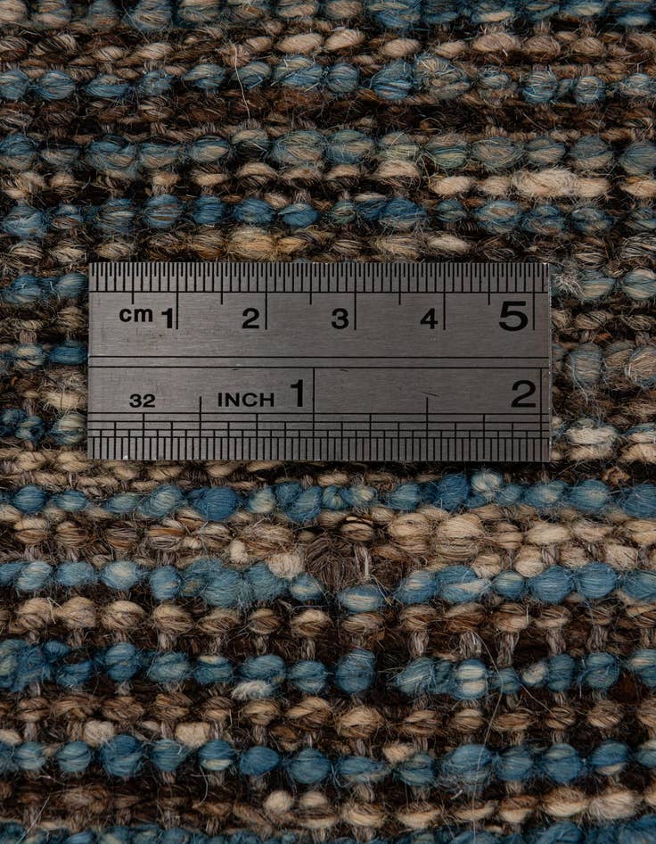 Detail image of  6' x 7' 11  Hand Knotted Moroccan Wool Rug