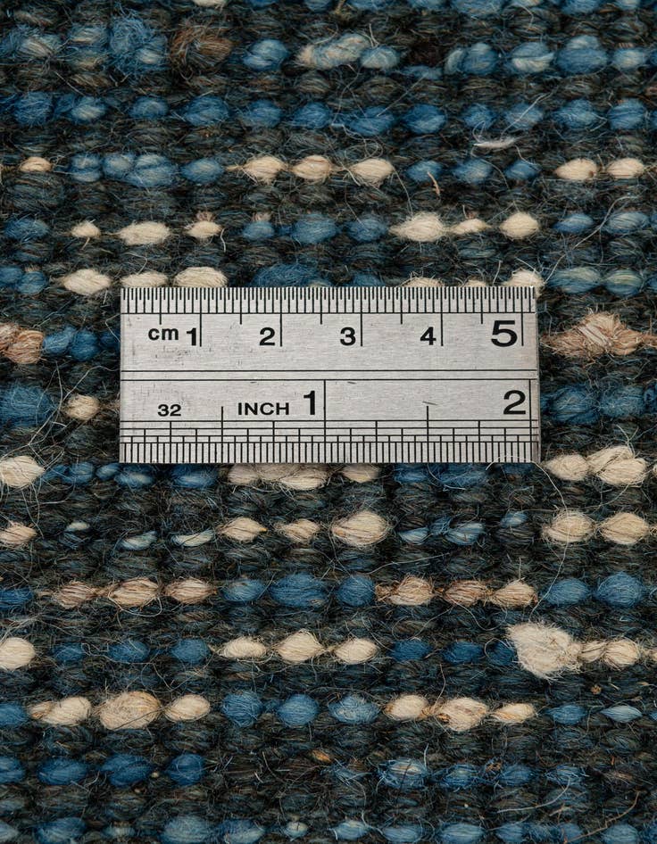 Detail image of  6' 5 x 10'  Hand Knotted Moroccan Wool Rug