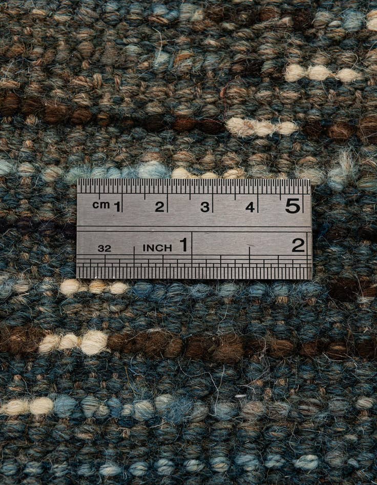 Detail image of  6' 6 x 9' 5  Hand Knotted Moroccan Wool Rug