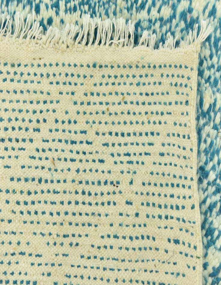 Detail image of  3' 3 x 5' 3  Hand Knotted Moroccan Wool Rug