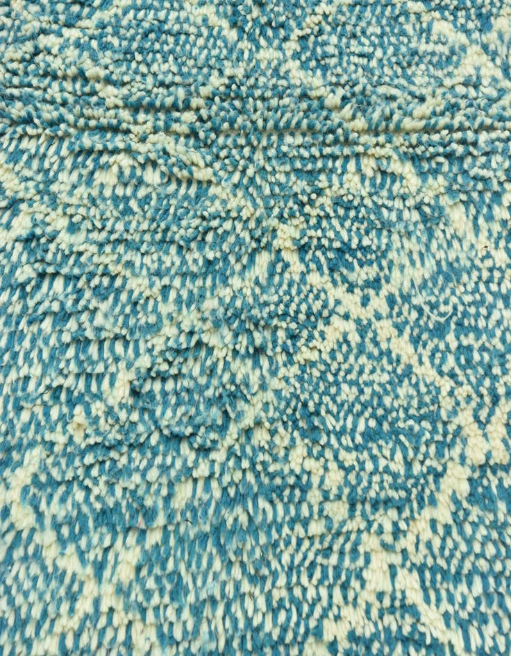 Detail image of  3' 3 x 5' 3  Hand Knotted Moroccan Wool Rug