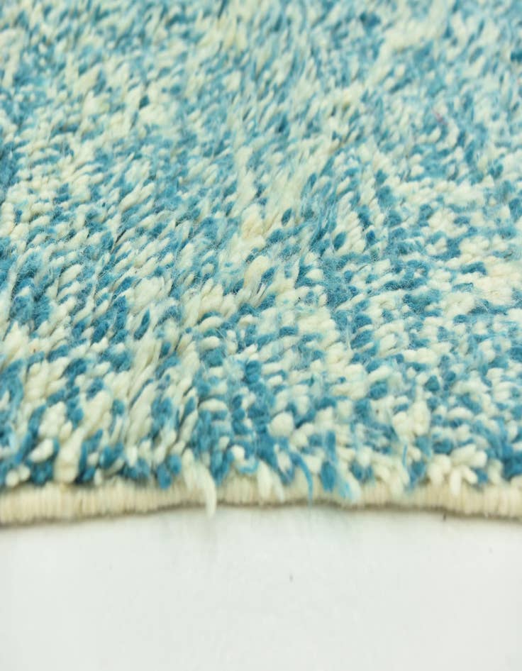 Detail image of  3' 3 x 5' 3  Hand Knotted Moroccan Wool Rug