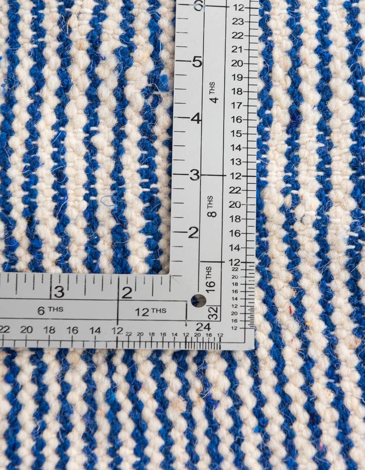 Detail image of  6' 3 x 9' 10  Hand Knotted Moroccan Wool Rug