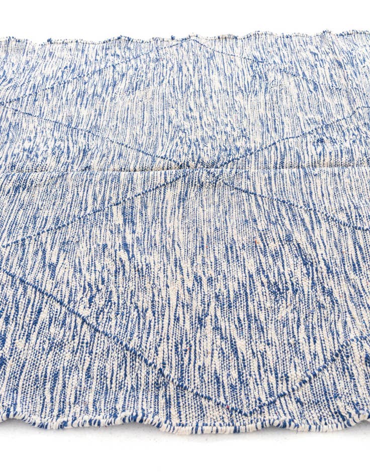 Detail image of  6' 10 x 9' 5  Hand Knotted Moroccan Wool Rug