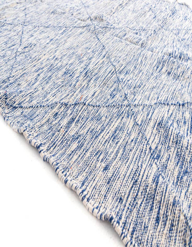 Detail image of  6' 10 x 9' 5  Hand Knotted Moroccan Wool Rug