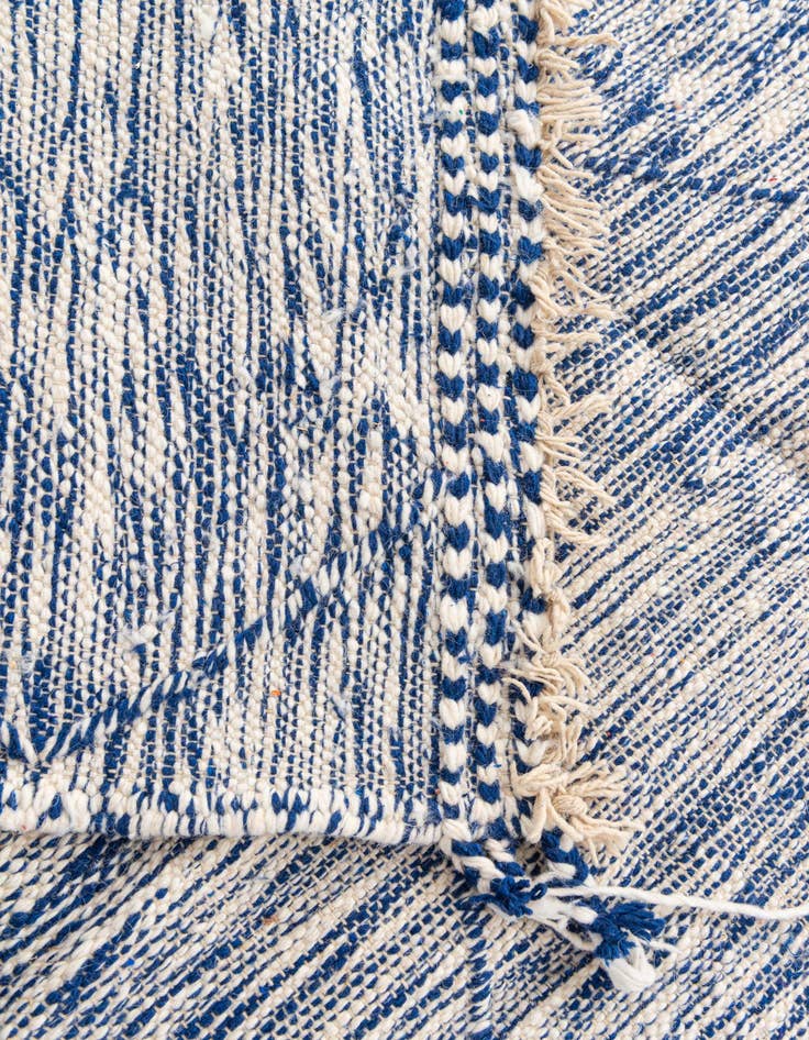 Detail image of  6' 10 x 9' 5  Hand Knotted Moroccan Wool Rug