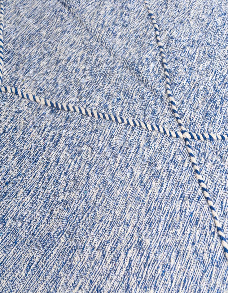 Detail image of  6' 5 x 10' 5  Hand Knotted Moroccan Wool Rug