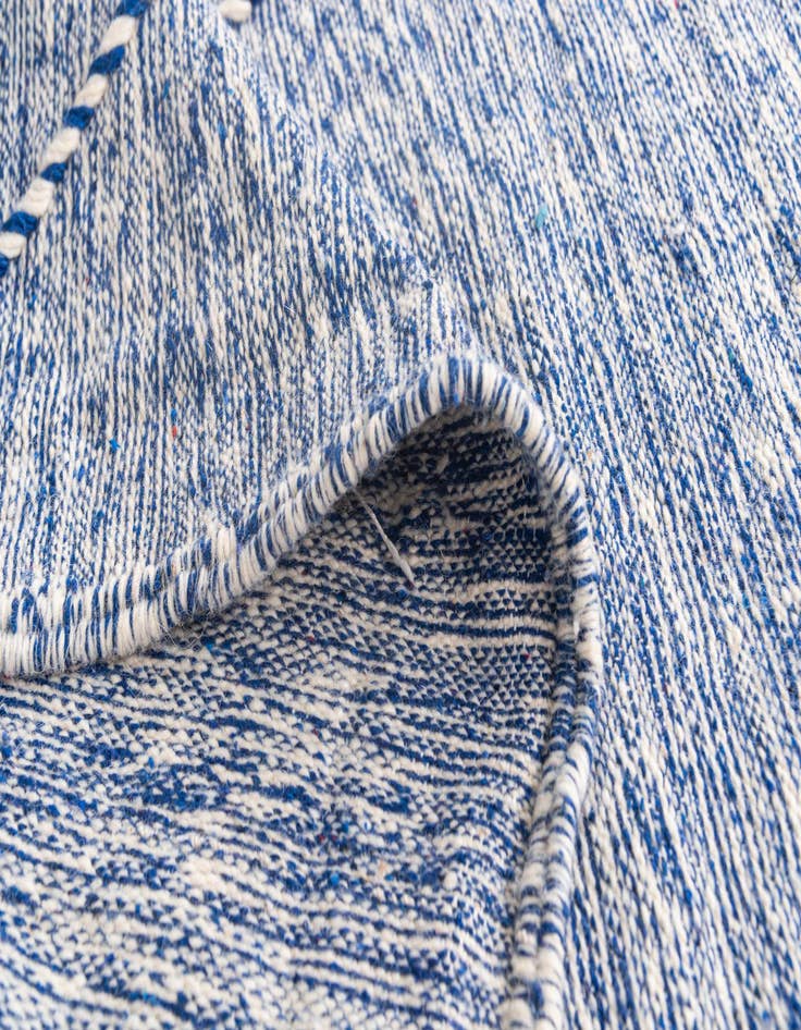 Detail image of  6' 5 x 10' 5  Hand Knotted Moroccan Wool Rug