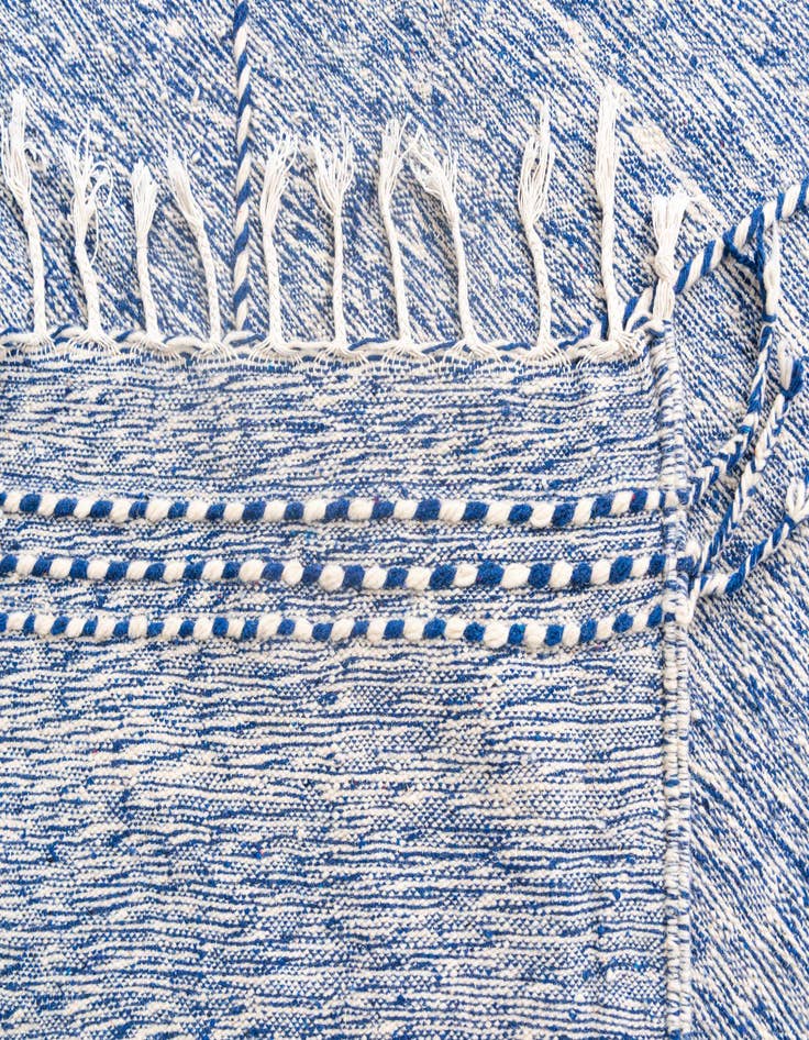 Detail image of  6' 5 x 10' 5  Hand Knotted Moroccan Wool Rug