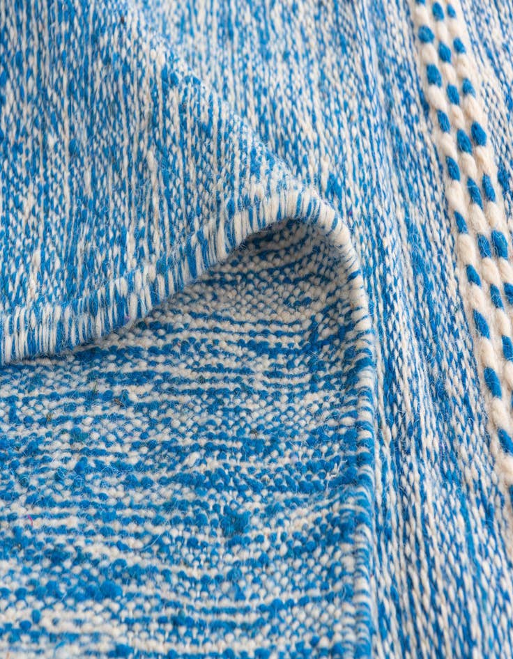 Detail image of  6' 7 x 10' 4  Hand Knotted Moroccan Wool Rug