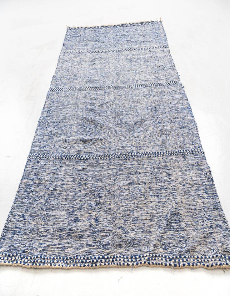 Detail image of  6' 3 x 9' 8  Hand Knotted Moroccan Wool Rug