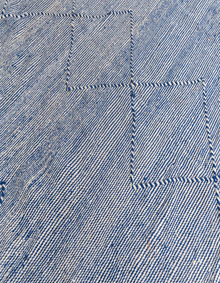Detail image of  6' 2 x 10' 3  Hand Knotted Moroccan Wool Rug