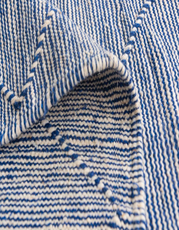 Detail image of  6' 2 x 10' 3  Hand Knotted Moroccan Wool Rug