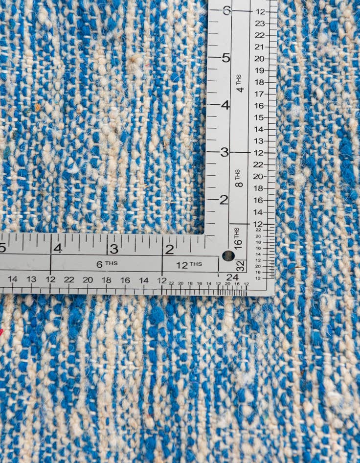 Detail image of  6' 2 x 10' 5  Hand Knotted Moroccan Wool Rug