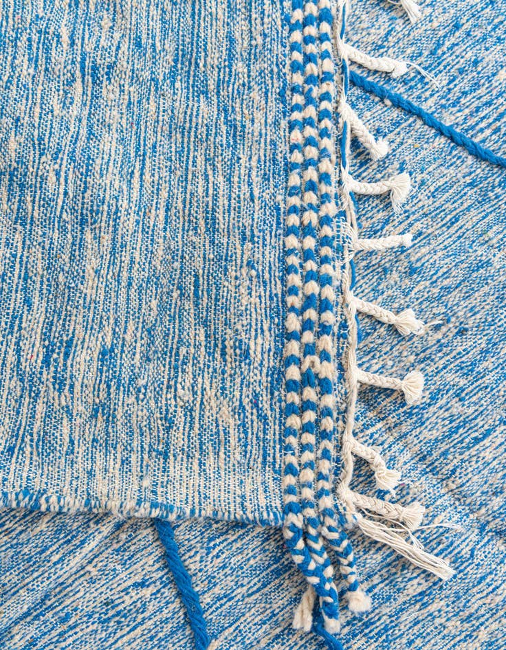 Detail image of  6' 2 x 10' 5  Hand Knotted Moroccan Wool Rug