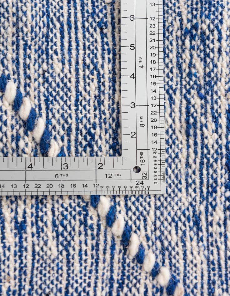 Detail image of  6' 3 x 10' 5  Hand Knotted Moroccan Wool Rug