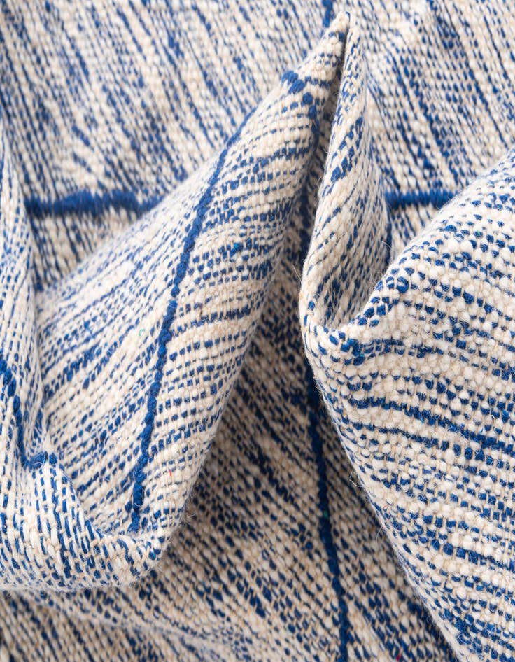 Detail image of  5' 3 x 8' 2  Hand Knotted Moroccan Wool Rug