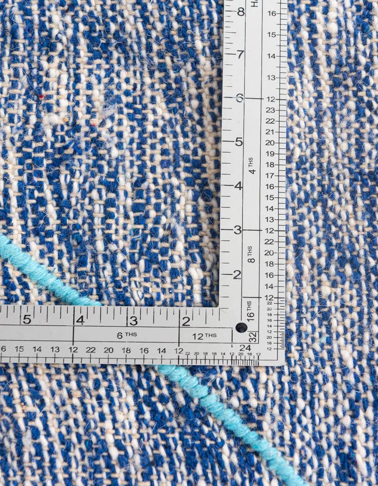 Detail image of  5' 2 x 9'  Hand Knotted Moroccan Wool Rug