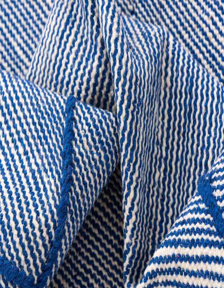 Detail image of  6' 2 x 10'  Hand Knotted Moroccan Wool Rug