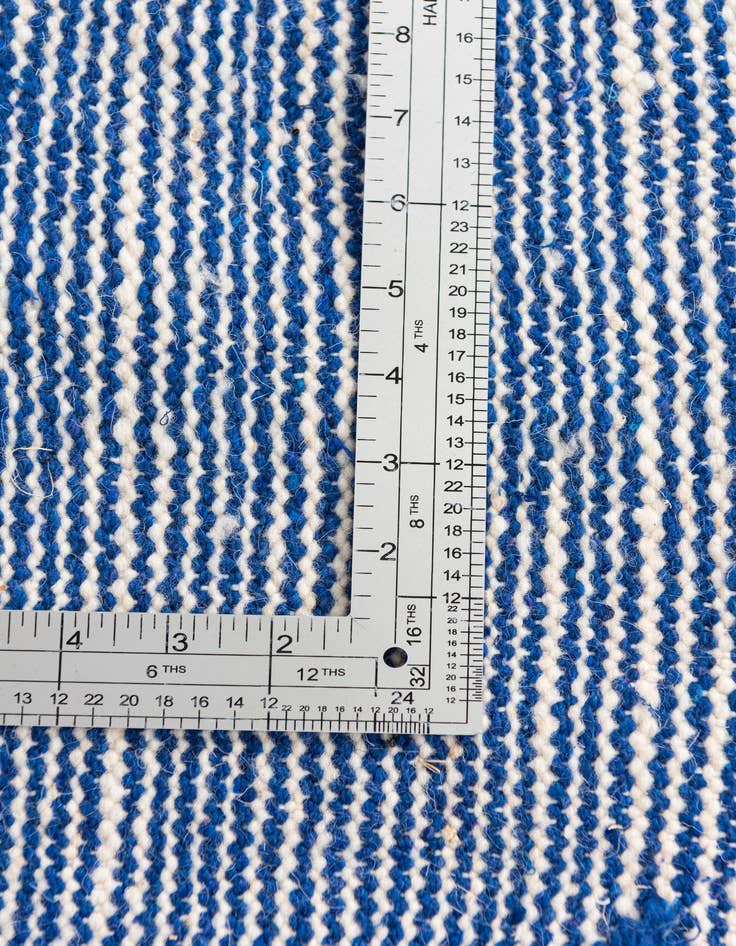 Detail image of  6' 2 x 10'  Hand Knotted Moroccan Wool Rug