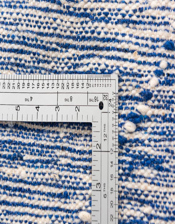 Detail image of  6' 8 x 10' 7  Hand Knotted Moroccan Wool Rug