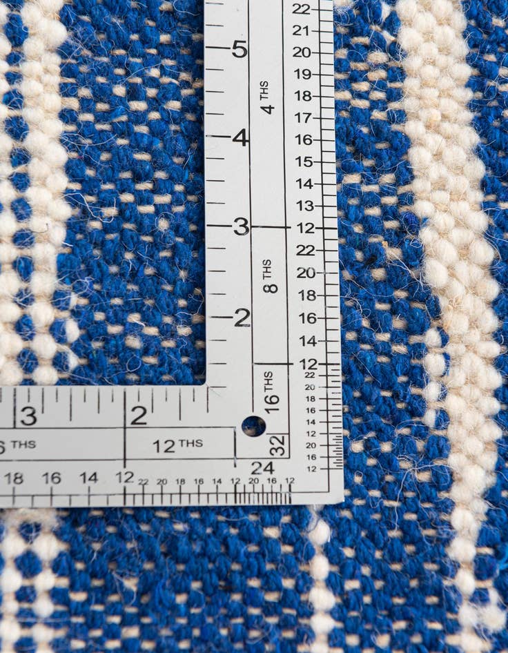 Detail image of  6' 4 x 10'  Hand Knotted Moroccan Wool Rug