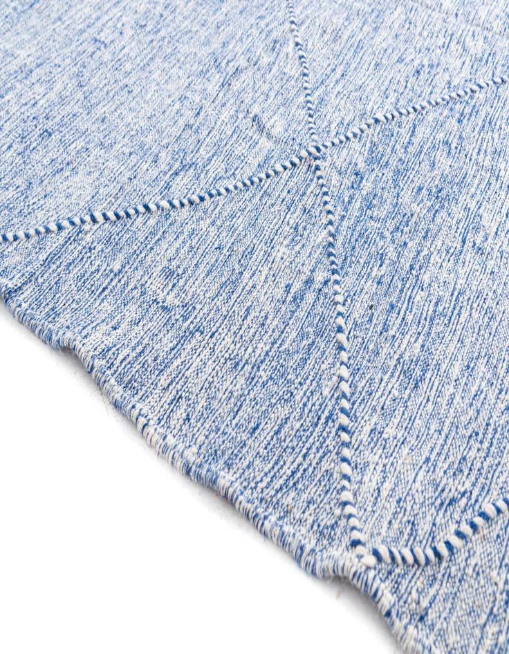 Detail image of  6' 4 x 9' 10  Hand Knotted Moroccan Wool Rug