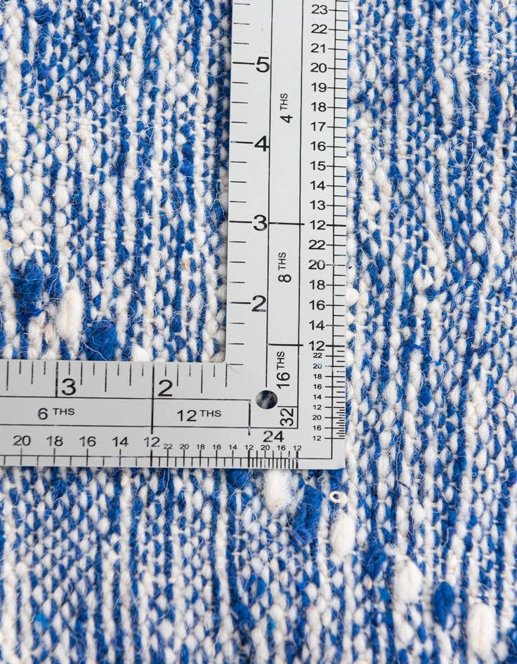 Detail image of  6' 4 x 9' 10  Hand Knotted Moroccan Wool Rug