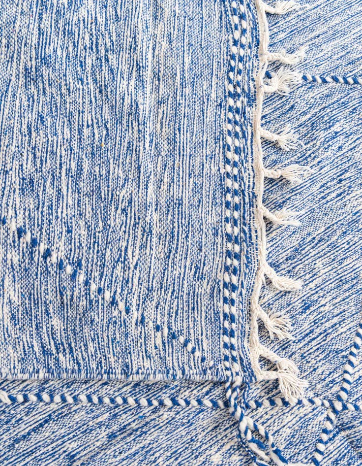 Detail image of  6' 4 x 9' 10  Hand Knotted Moroccan Wool Rug