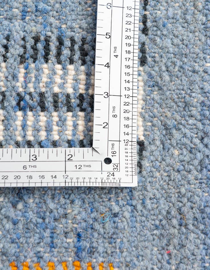 Detail image of  5' x 8' 7  Hand Knotted Moroccan Wool Rug