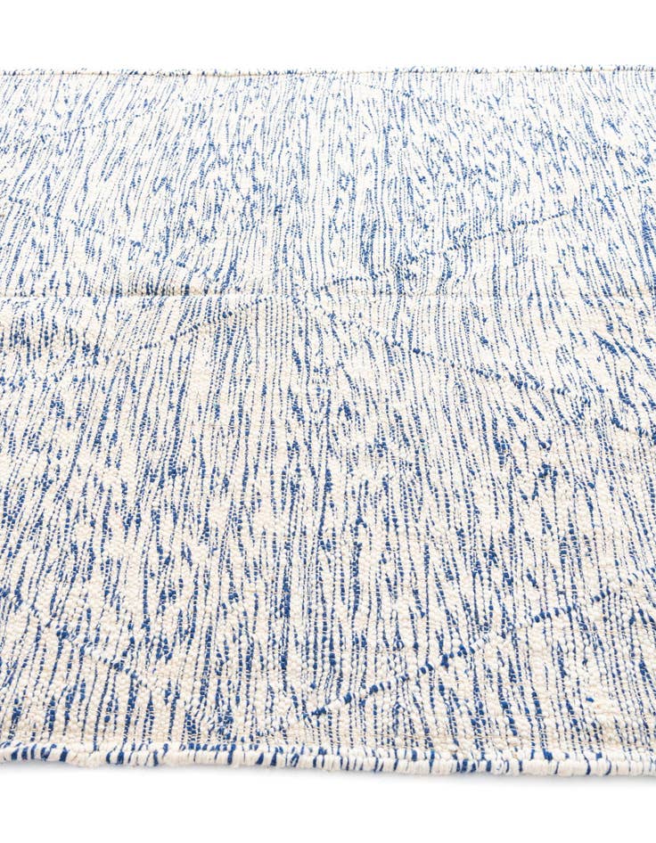 Detail image of  6' 8 x 10'  Hand Knotted Moroccan Wool Rug