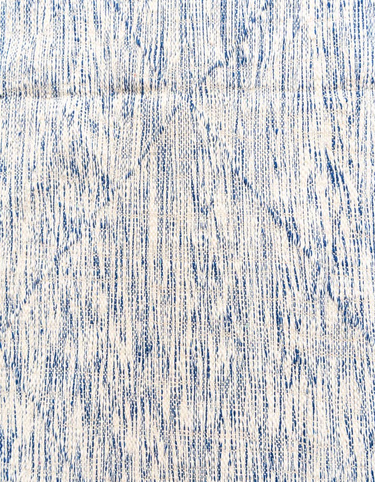 Detail image of  6' 8 x 10'  Hand Knotted Moroccan Wool Rug