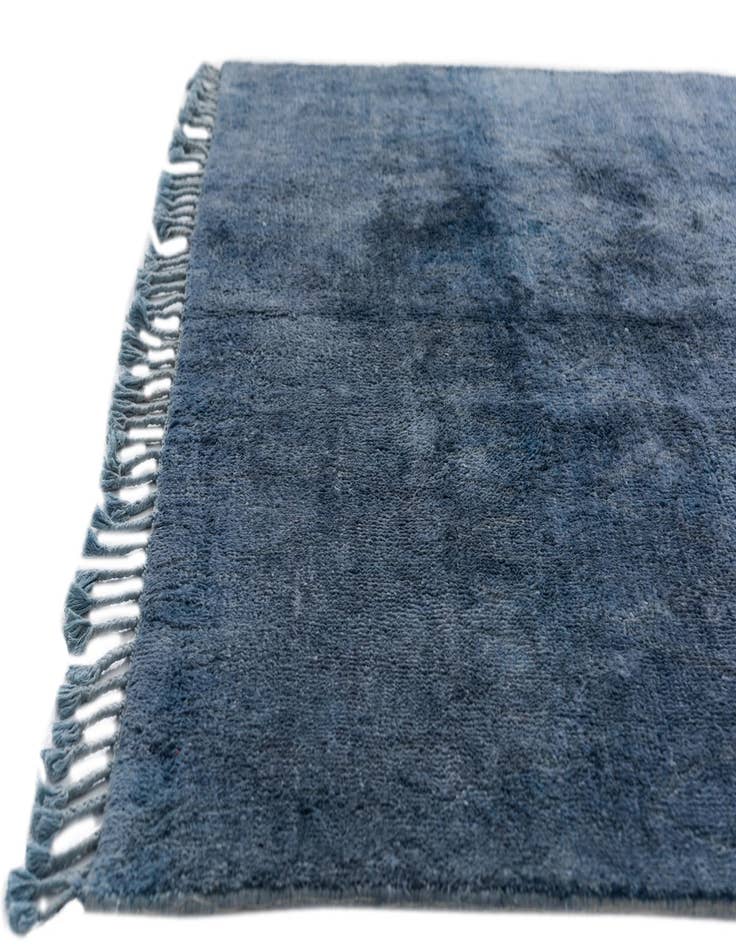 Detail image of  5' 6 x 8' 2  Hand Knotted Moroccan Wool Rug