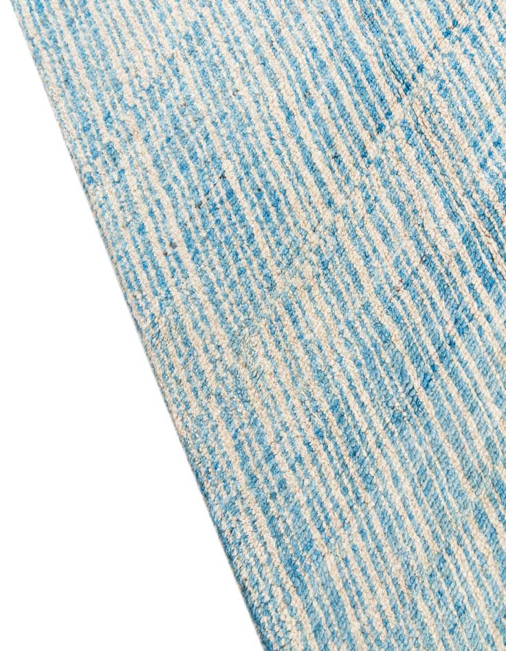 Detail image of  5' 9 x 7' 4  Hand Knotted Moroccan Wool Rug