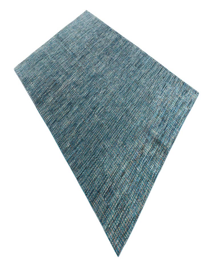 Detail image of  5' 7 x 8' 2  Hand Knotted Moroccan Wool Rug