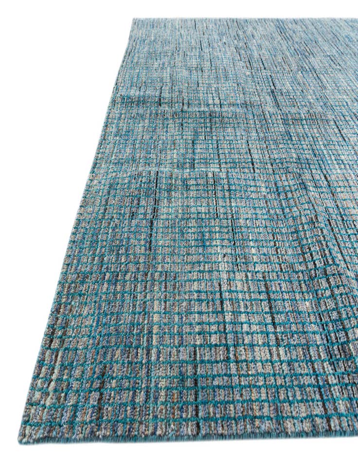 Detail image of  5' 7 x 8' 2  Hand Knotted Moroccan Wool Rug