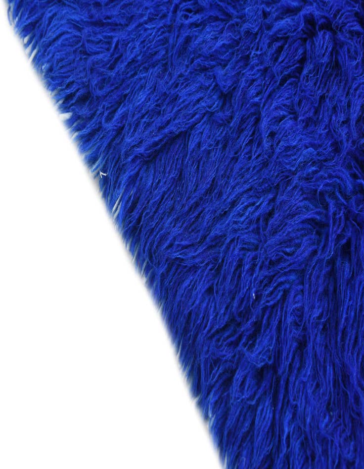 Detail image of  3' 9 x 6' 2  Hand Knotted Moroccan Wool Rug