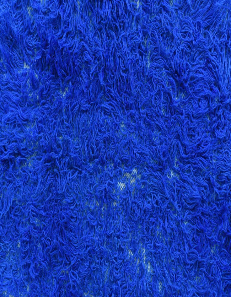 Detail image of  5' x 7' 7  Hand Knotted Moroccan Wool Rug