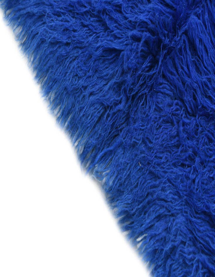 Detail image of  4' x 6'  Hand Knotted Moroccan Wool Rug